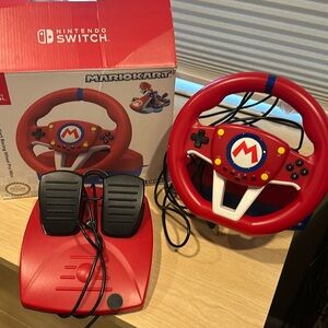 Nintendo switch Mario Kart racing wheel pro mini